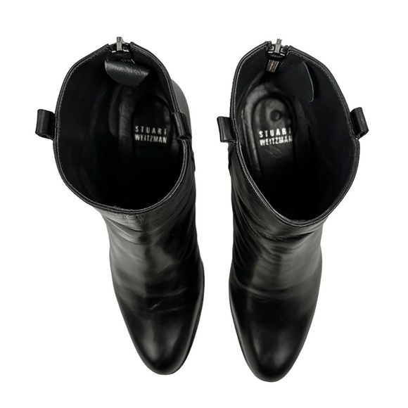 STUART WEITZMAN Lambs Leather Ankle Boots - Picture 5 of 11